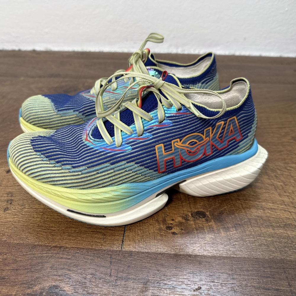 Hoka One One Cielo X1 Men's 7.5 Womens 8.5 Evening Sky Lettuce 1147910 ENN